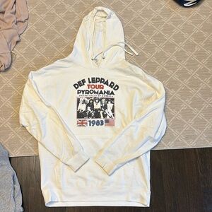 white def leppard hoodie